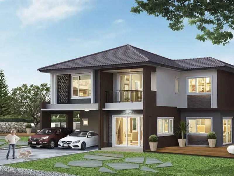 For Sale House , Golden Neo Bangna - Kingkaew , Racha Thewa , Ban
