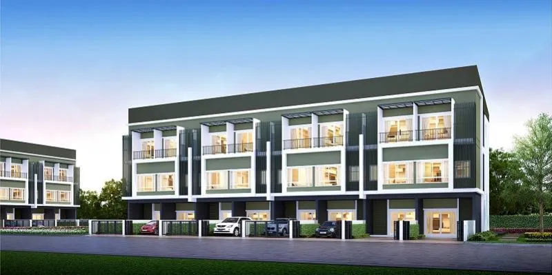 ขายทาวน์เฮ้าส์/ทาวน์โฮม  นลิน อเวนิว 3 รามคำแหง สะพานสูง เขต สะพา