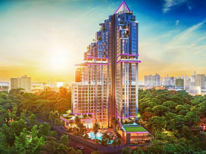 For Sale Condo , The Riviera Santa Monica , Nong Prue , Bang Lamu
