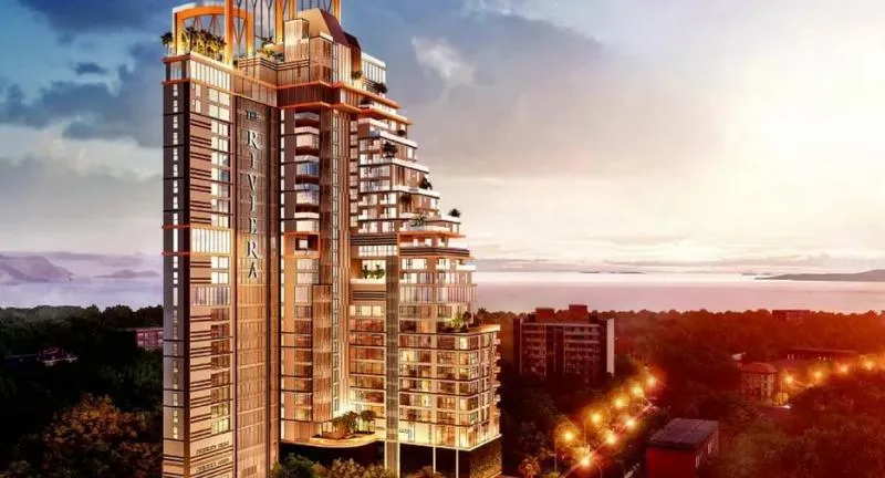 ขายคอนโด  The Riviera Malibu Residences หนองปรือ บางละมุง ชลบุรี 