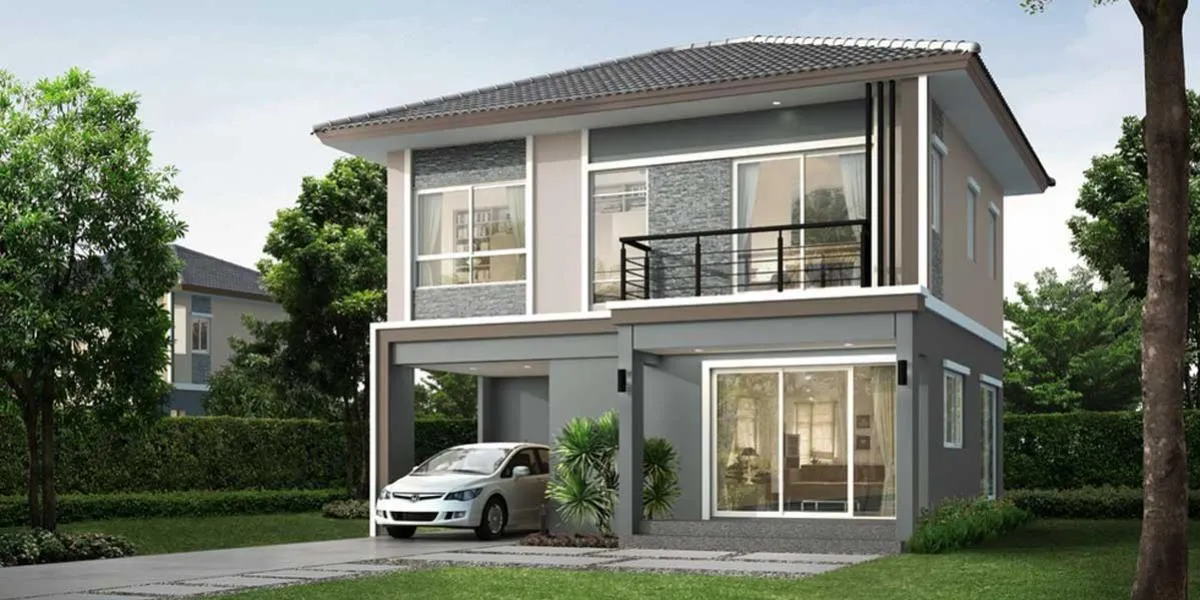 For Sale House , The Plant Light Tiwanon - Rangsit , wide frontag 1